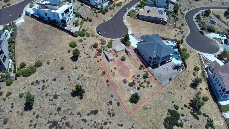 3638 Bellagio Court Santa Rosa, CA 95404 - Photo 17 of 25 an aerial view of a house with a yard