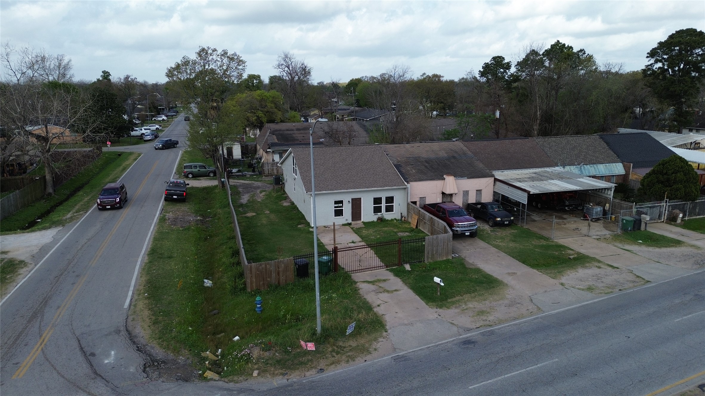 12703 West Hardy Road Houston, TX 77037 - Photo 2 of 29 an aerial view of a house with a garden