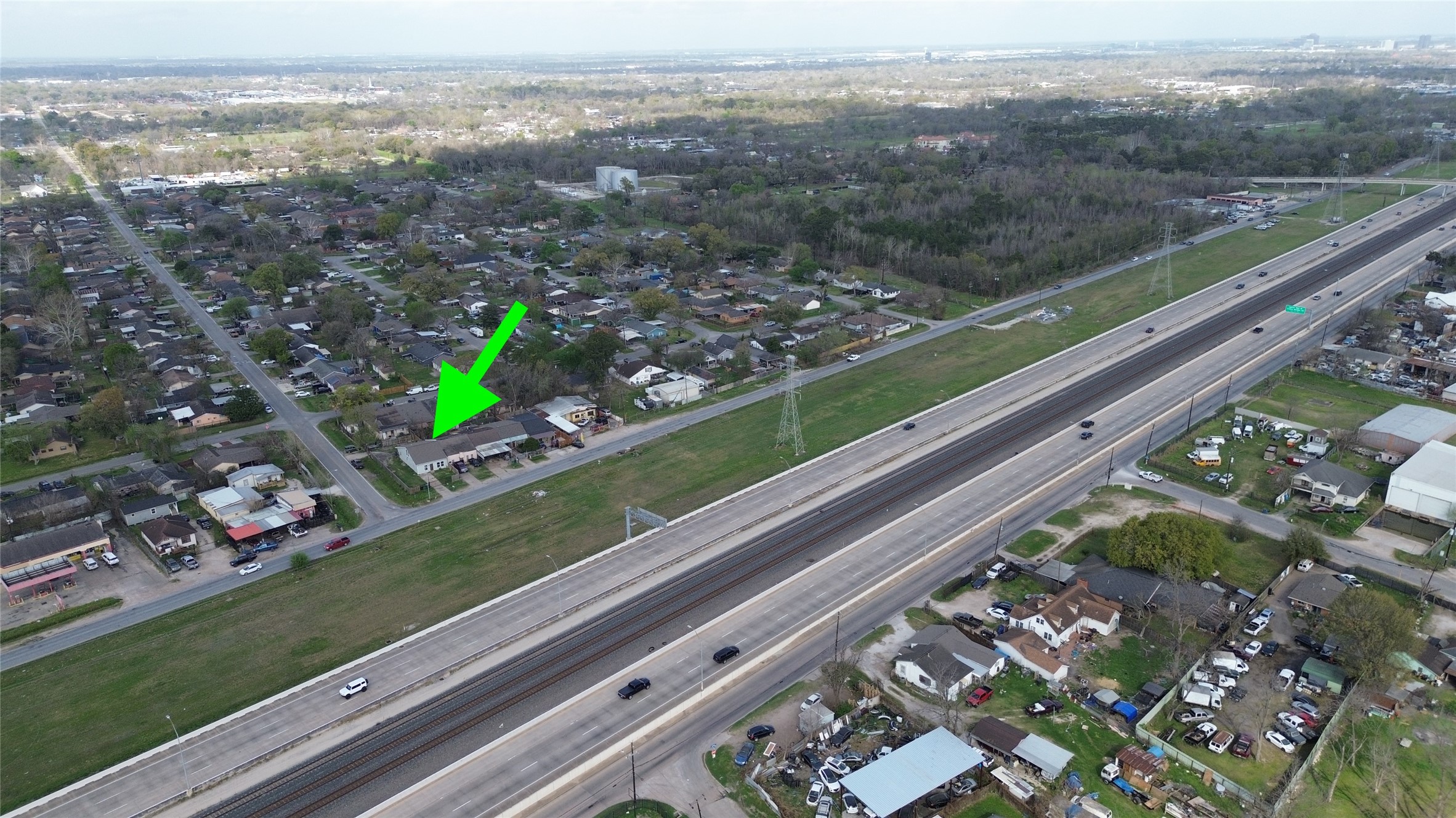 12703 West Hardy Road Houston, TX 77037 - Photo 3 of 29 a view of a city from a balcony