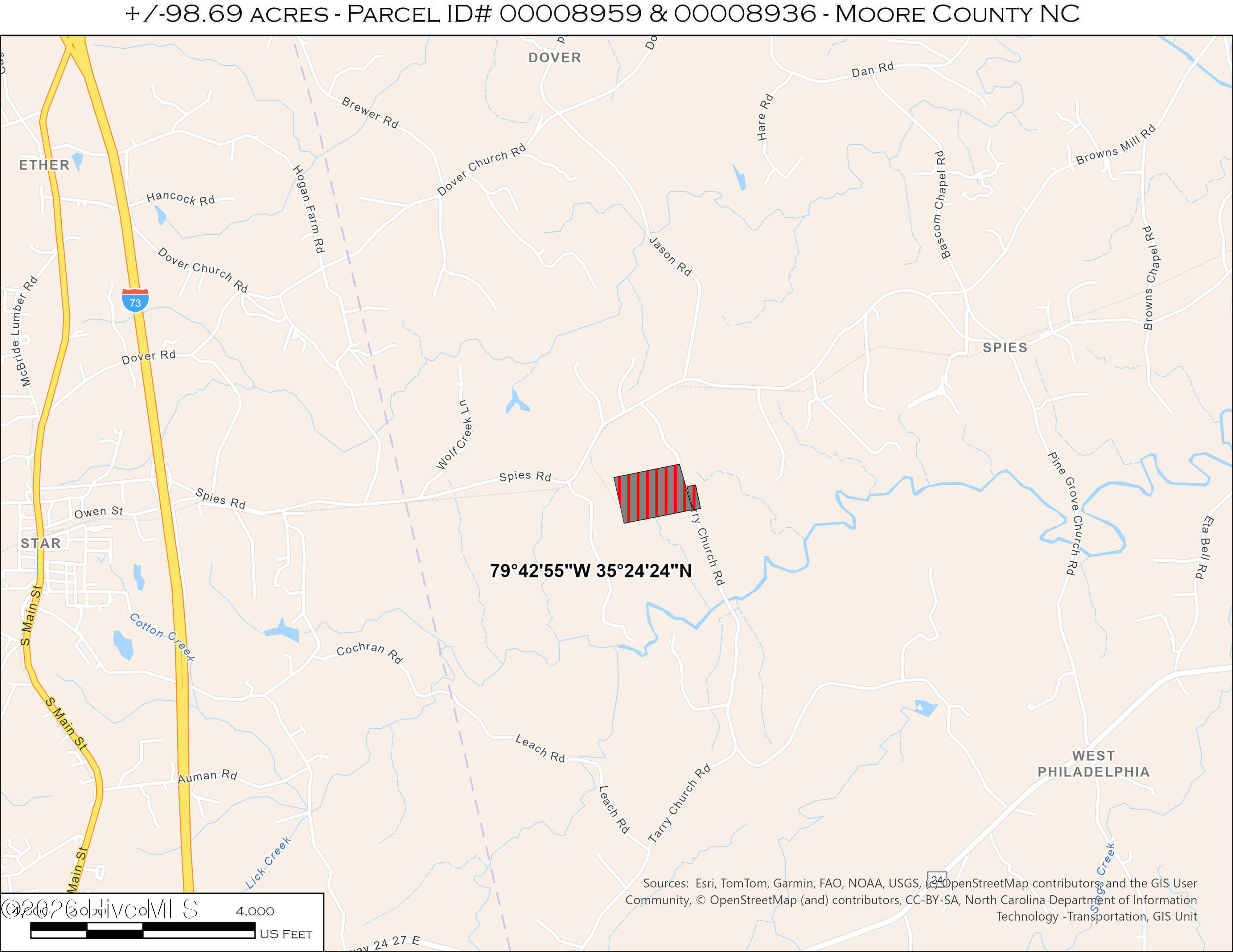 Tbd Tarry Church Road Star, NC 27356 - Photo 2 of 14 Location Map
