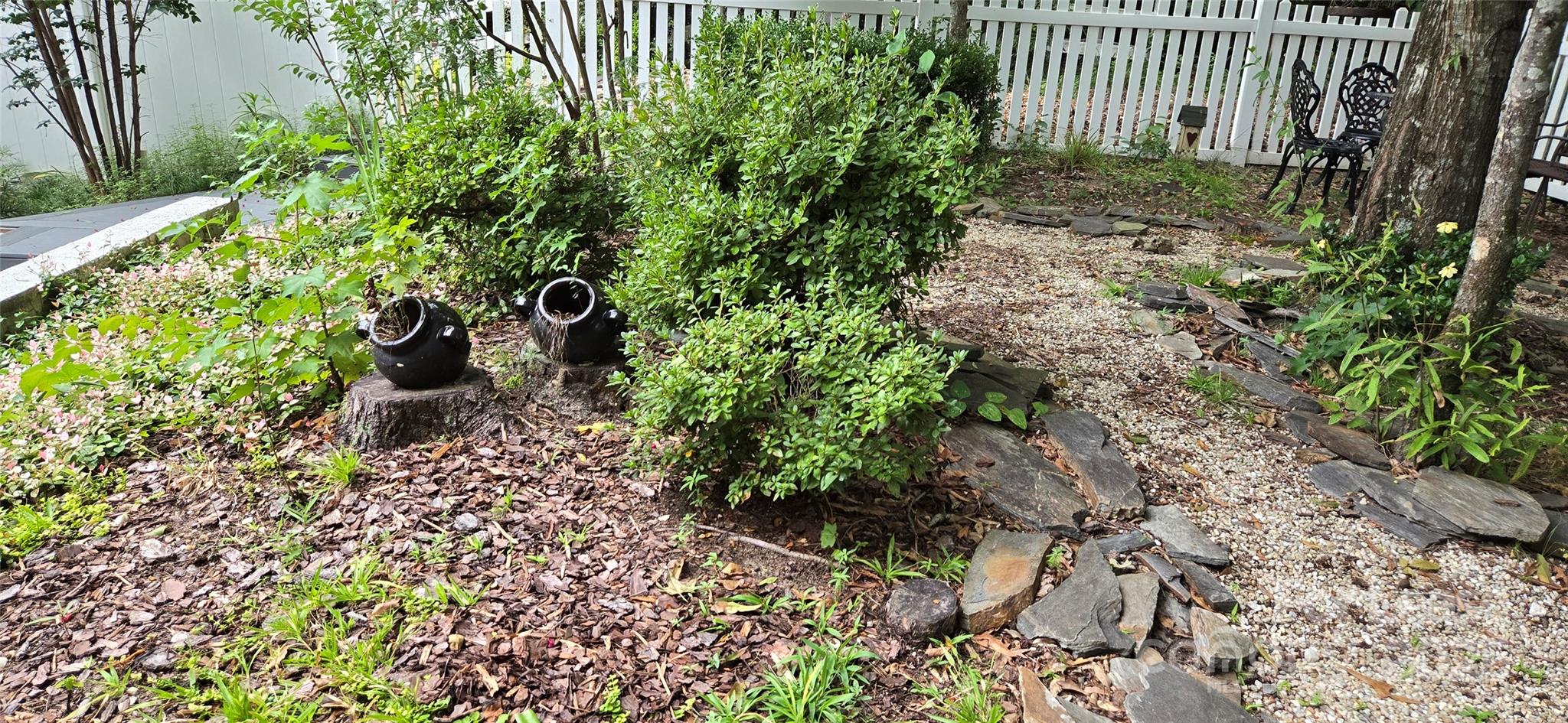 1144 Blowing Rock Cove Fort Mill, SC 29708 - Photo 22 of 23 a backyard of a house with a garden