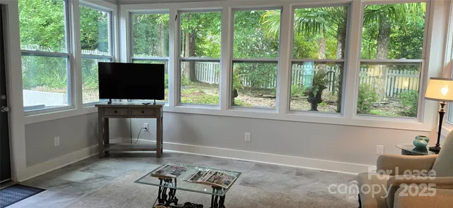 a workspace with a window