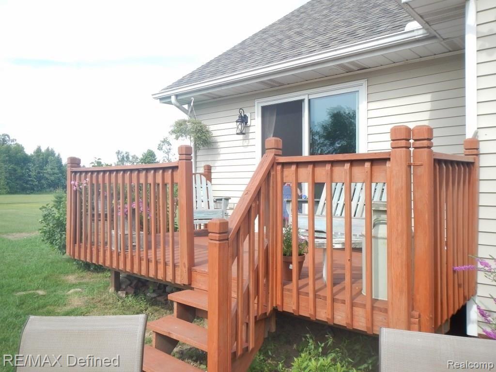 4557 Skelton Road Columbiaville, MI 48421 - Photo 8 of 34 Rear Deck