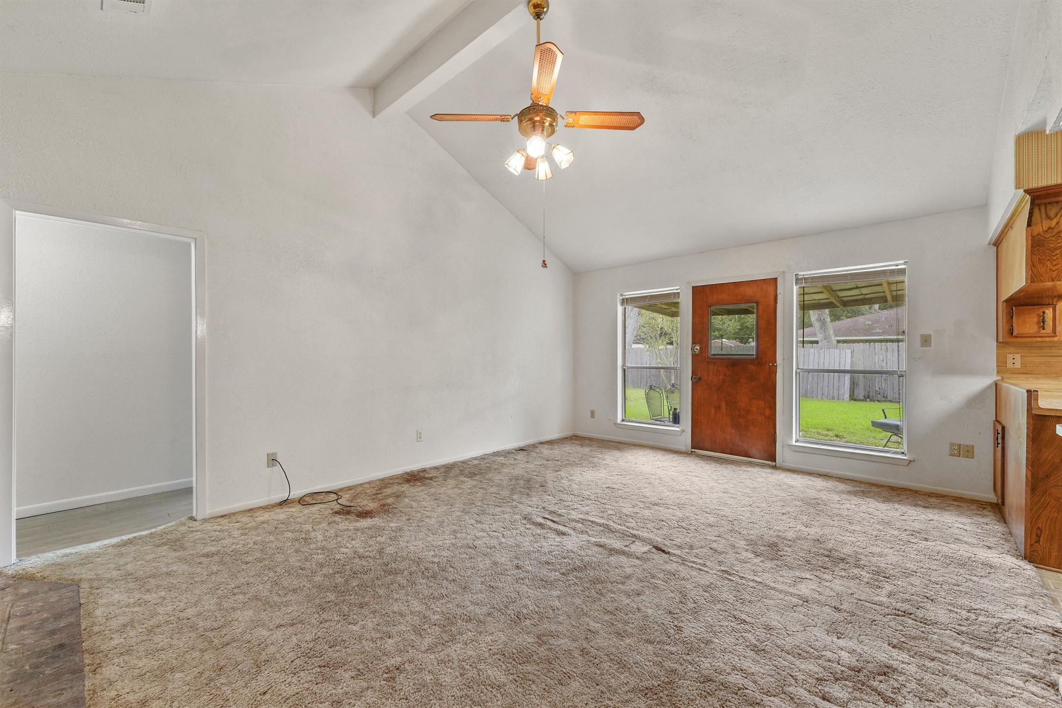 5103 Forest Trail Baytown, TX 77521 - Photo 5 of 25 a view of an empty room with a window
