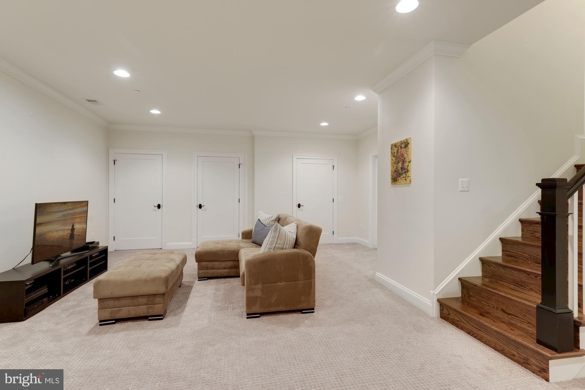 4426 Ridge Street Chevy Chase, MD 20815 - Photo 48 of 64 Lower Level Recreation Room