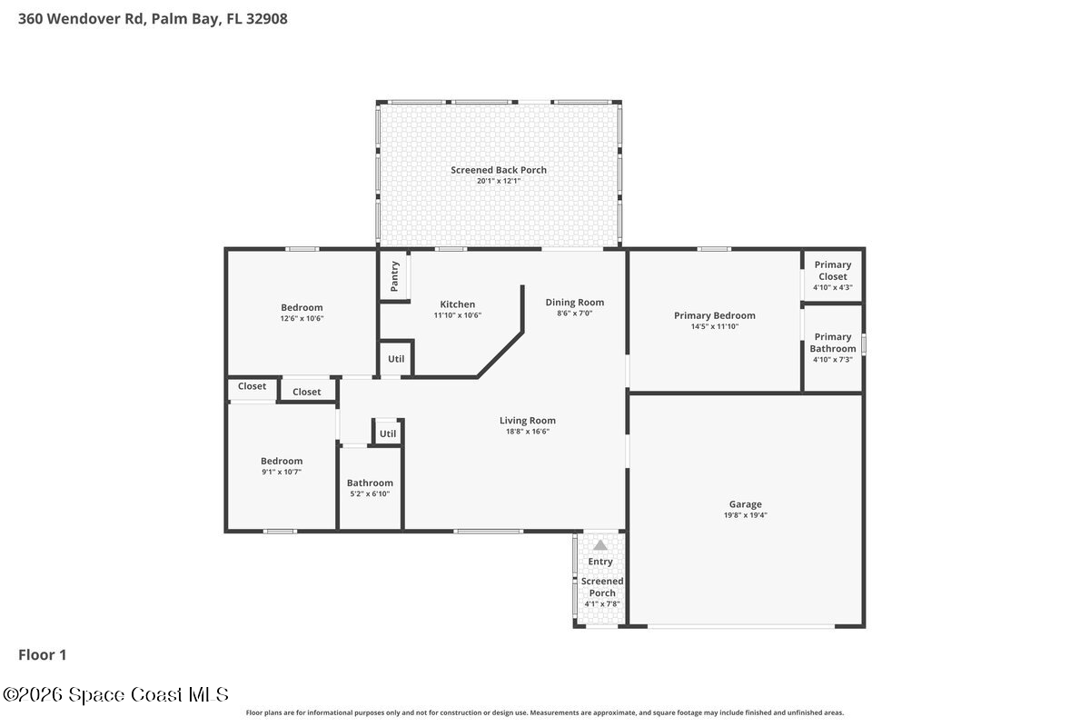 360 Wendover Road Southwest Palm Bay, FL 32908 - Photo 26 of 26