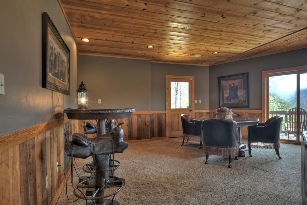 101 Falling Rock Road Cherry Log, GA 30522 - Photo 35 of 70 a view of a livingroom with furniture and windows