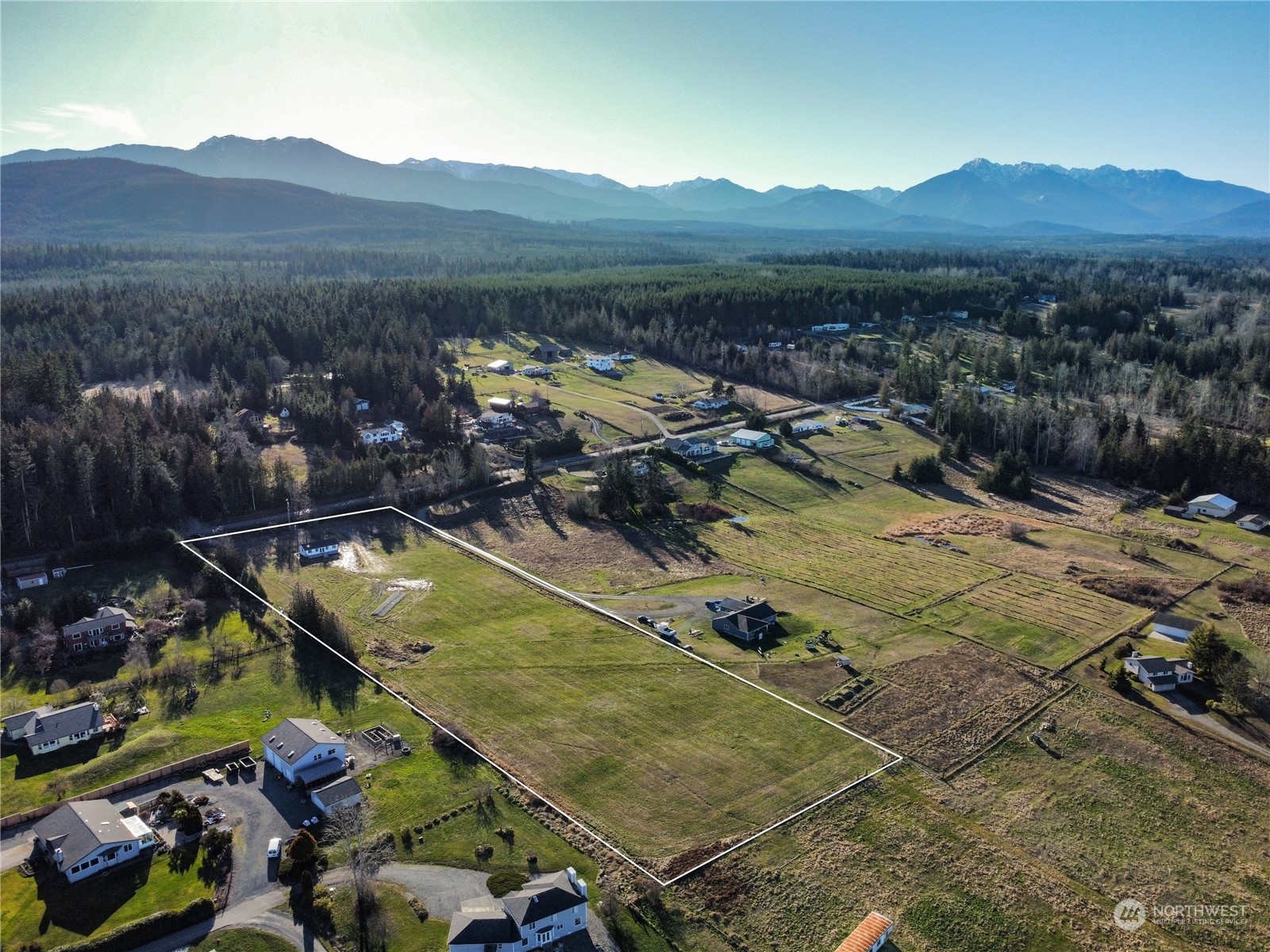 2023 Atterberry Road Sequim, WA 98382 - Photo 35 of 40 a view of a backyard