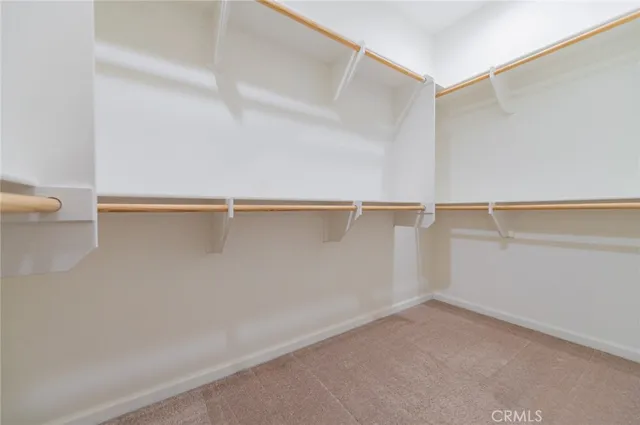 a view of walk in closet