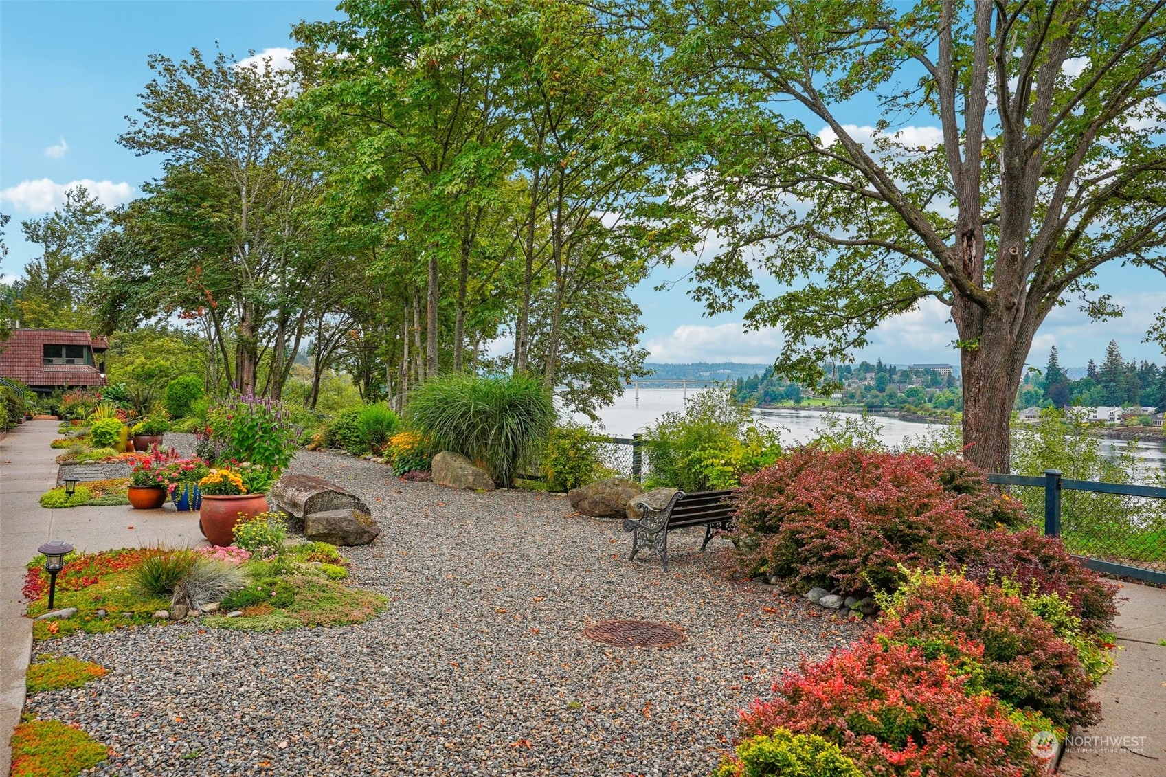 1127 Campbell Way Bremerton, WA 98310 - Photo 30 of 39 a view of backyard with outdoor seating and green space
