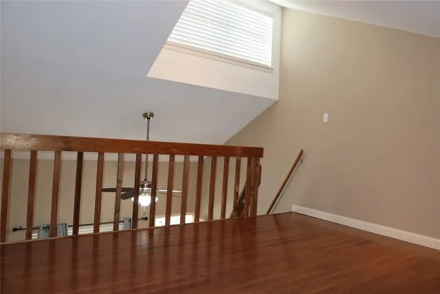 a view of wooden floor