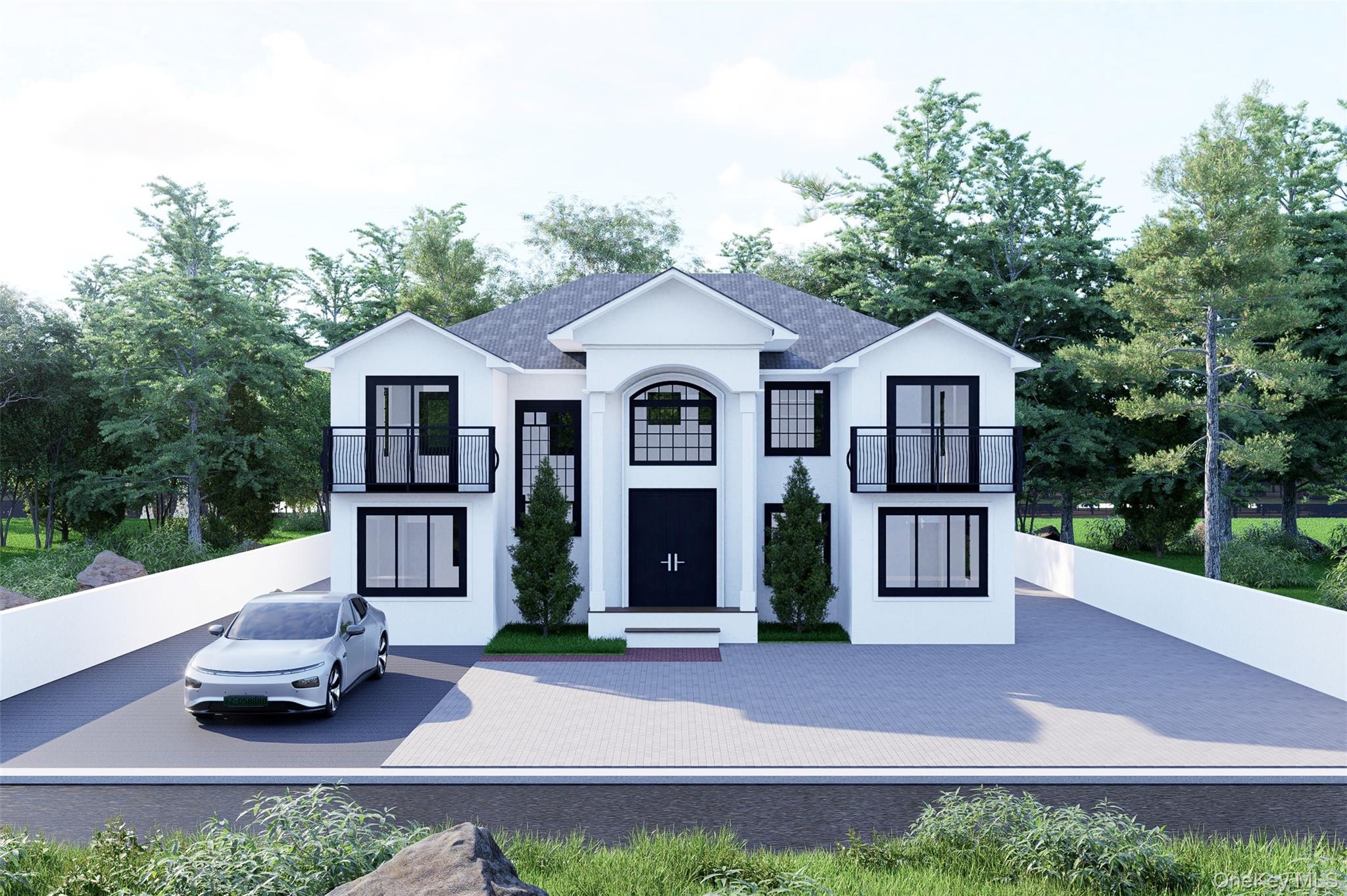 1275 Barry Drive South Valley Stream, NY 11580 - Photo 1 of 4 a front view of a house with a yard