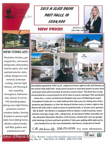 $554,900 | 2815 North Slice Drive, Post Falls, ID 83854
