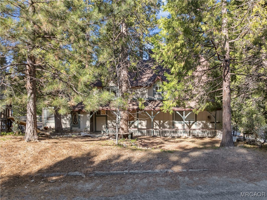 296 Massive Road Lake Arrowhead, CA 92352 - Photo 38 of 43 a view of road with large trees