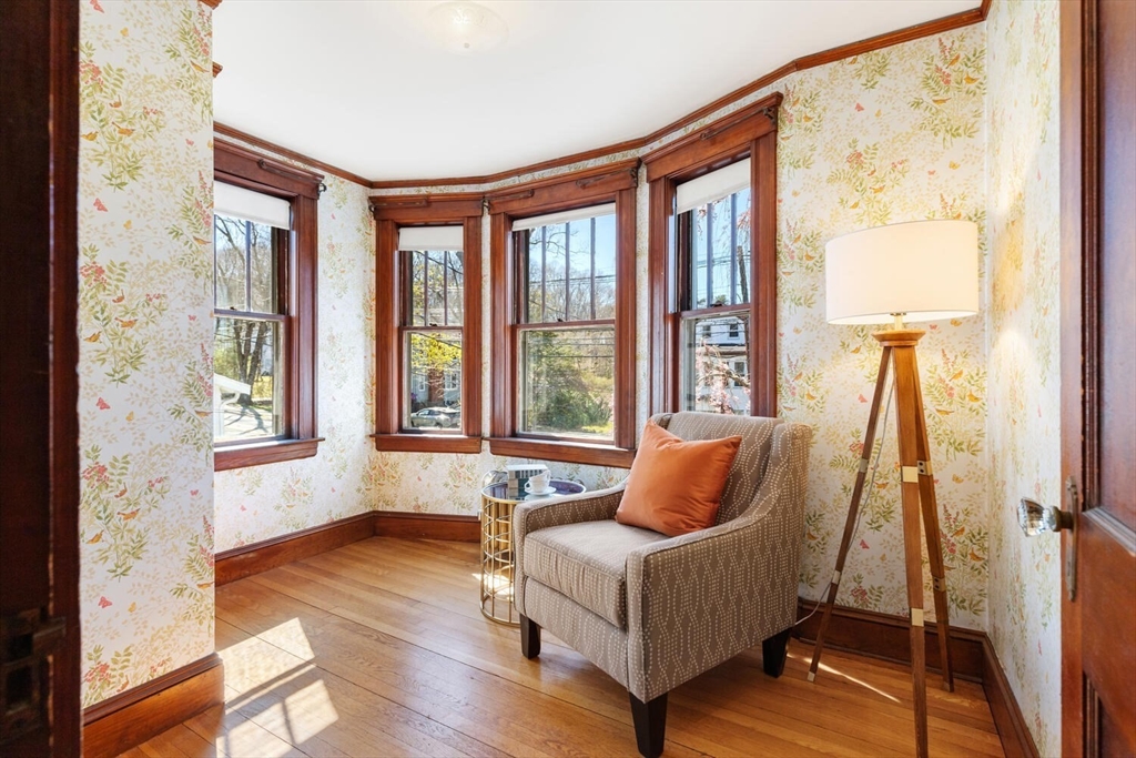 28 Spring Street Lexington, MA 02421 - Photo 23 of 39 a living room with furniture and a window