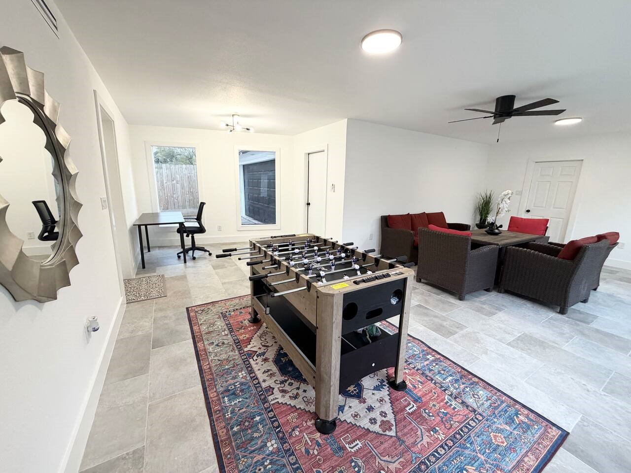 1206 Timber Lane Friendswood, TX 77546 - Photo 17 of 19 a living room with furniture and a rug