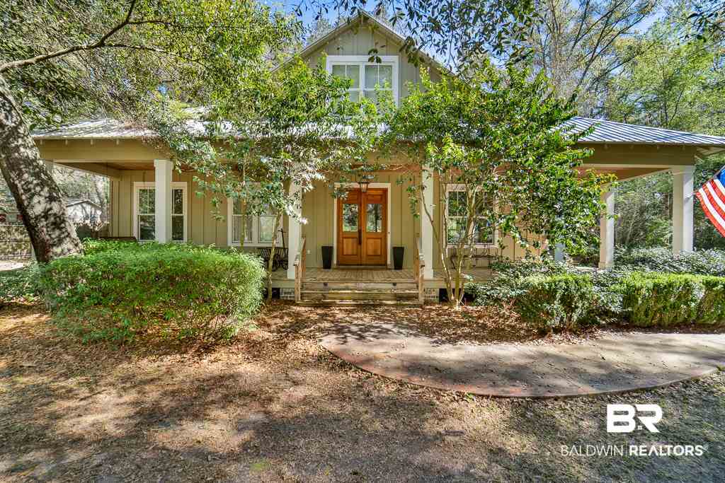 14101 Oak Street Magnolia Springs, AL 36555 - Photo 3 of 31 Front door view