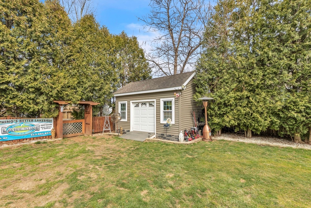 6 Babb Road Southwick, MA 01077 - Photo 9 of 42 a front view of a house with garden