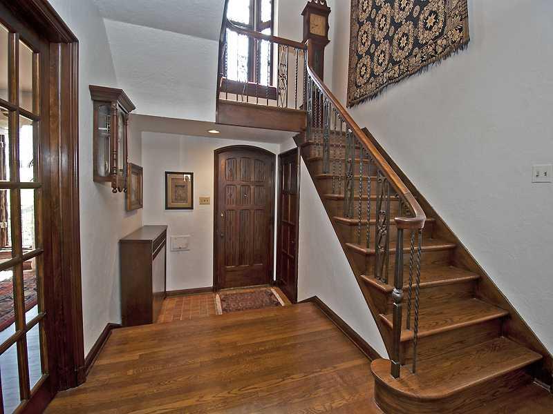 10 Midway Road Mt. Lebanon, PA 15216 - Photo 9 of 16 Entry/Foyer. Carved, paneled 3-inch entry door, eight-panel doors, wrought-iron detailing.