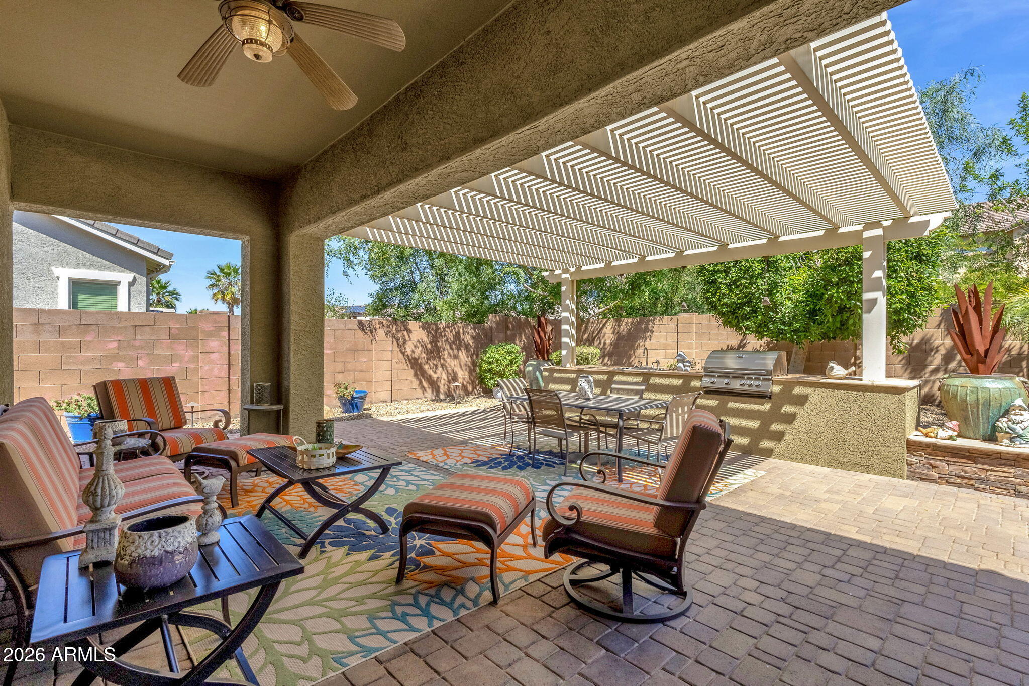 2736 East Powell Way Gilbert, AZ 85298 - Photo 43 of 71 Large covered patio