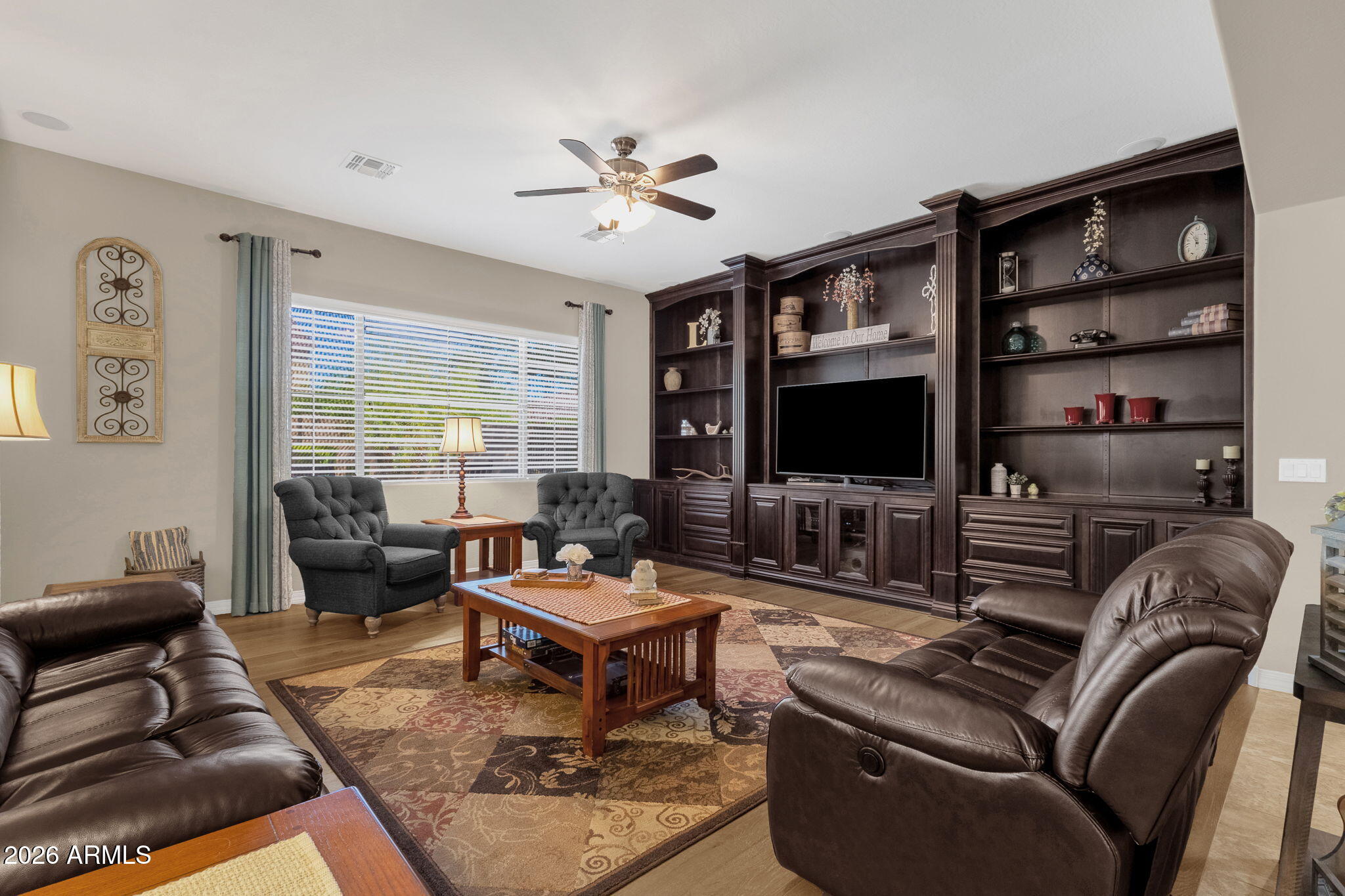 2736 East Powell Way Gilbert, AZ 85298 - Photo 9 of 71 Family Room w/Built-ins
