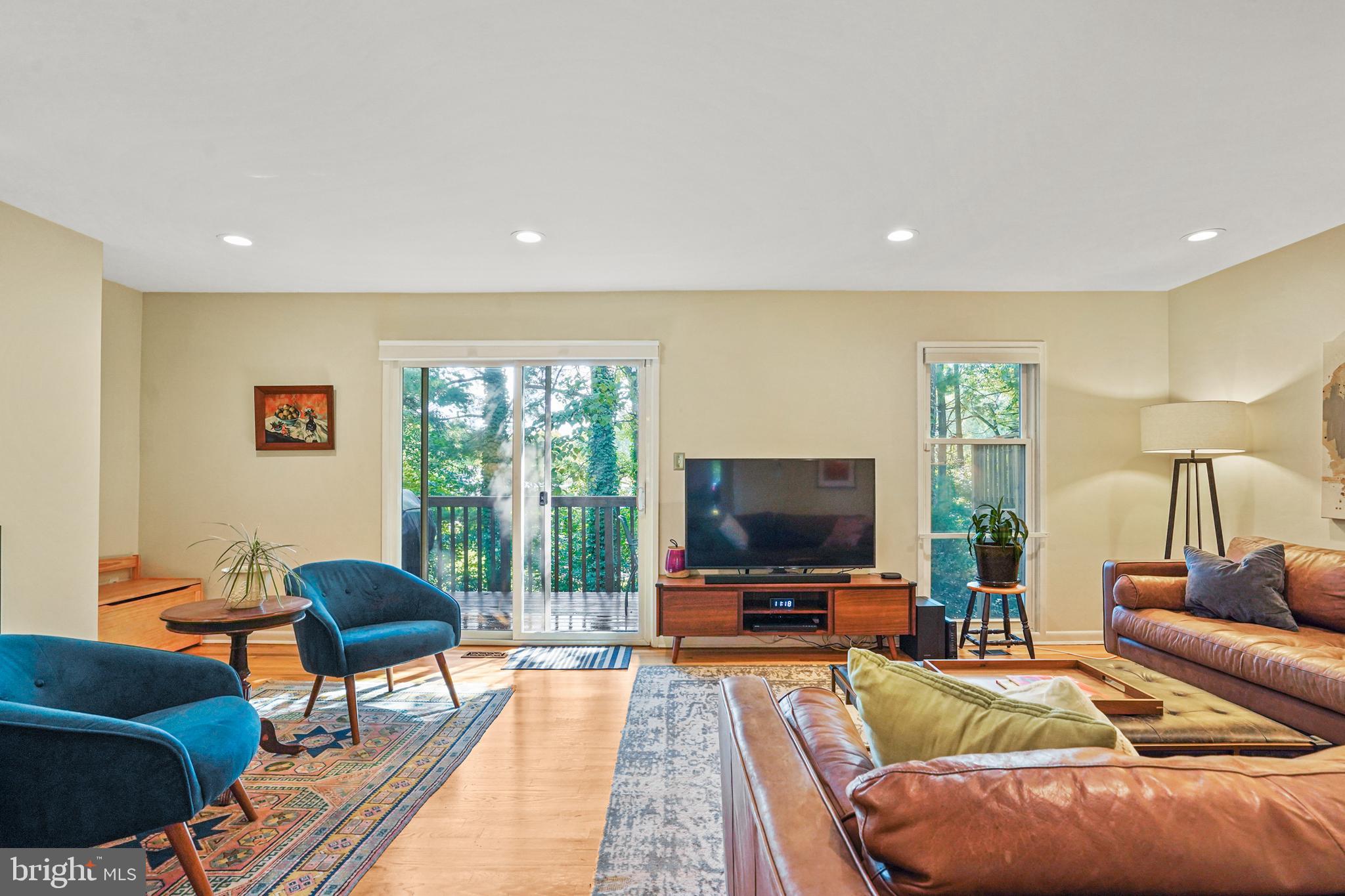 1650 Wainwright Drive Reston, VA 20190 - Photo 14 of 52 Sliding door opens to rear deck