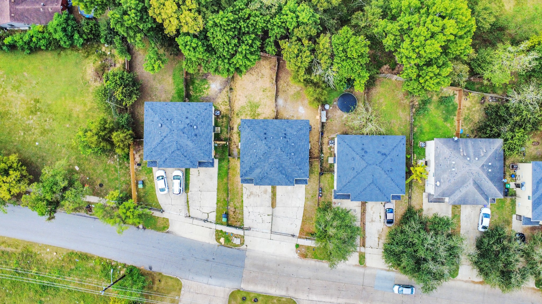8126 Jutland Road Houston, TX 77033 - Photo 4 of 46 an aerial view of a house with garden space and street view
