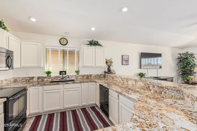 a view of a lake with a beach