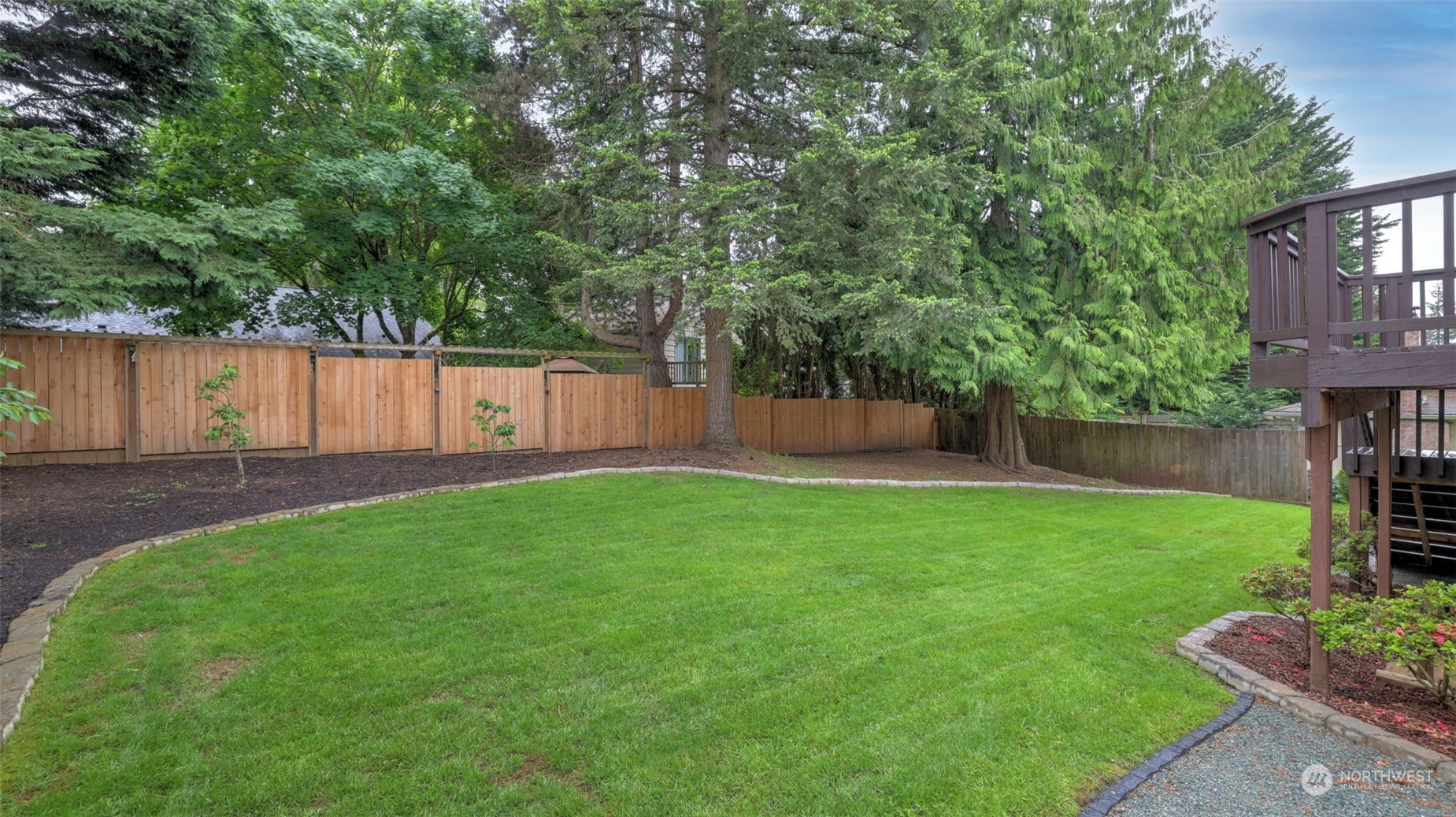 2424 170th Street Southeast Bothell, WA 98012 - Photo 38 of 40 a view of backyard with green space