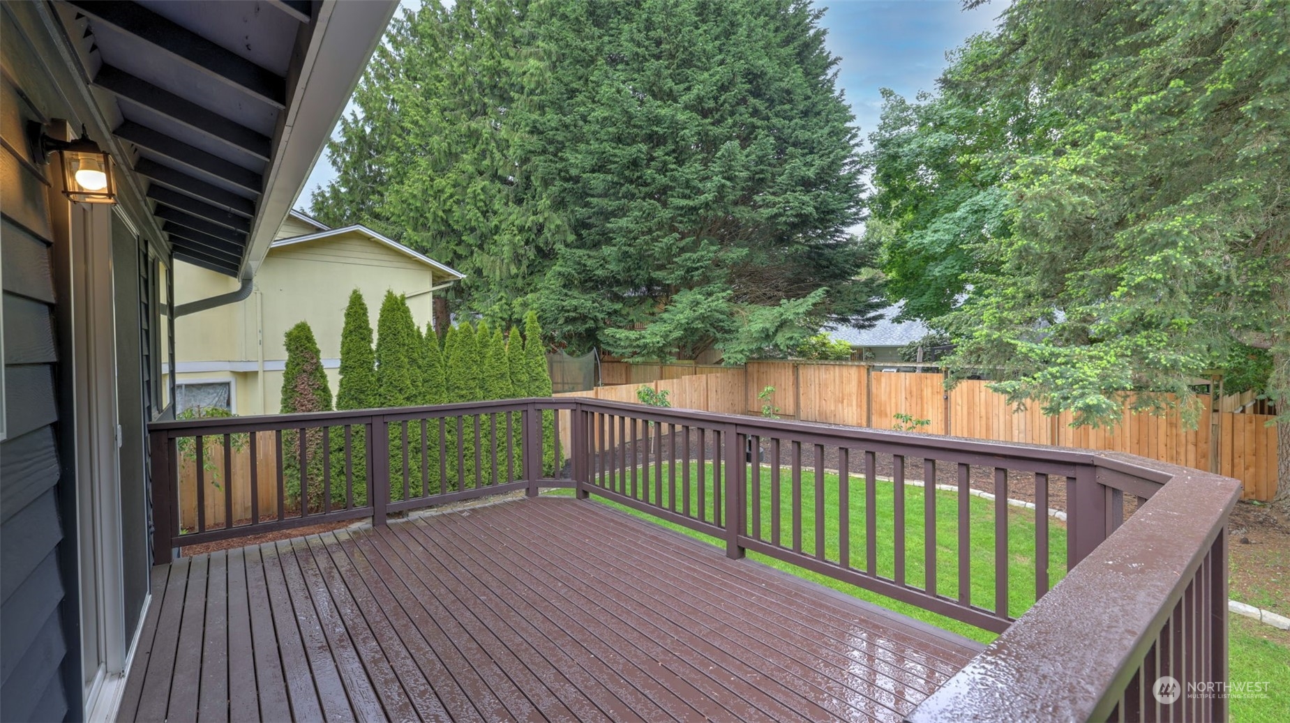 2424 170th Street Southeast Bothell, WA 98012 - Photo 39 of 40 a view of a wooden deck