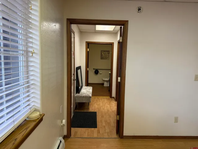 a room with gym equipment