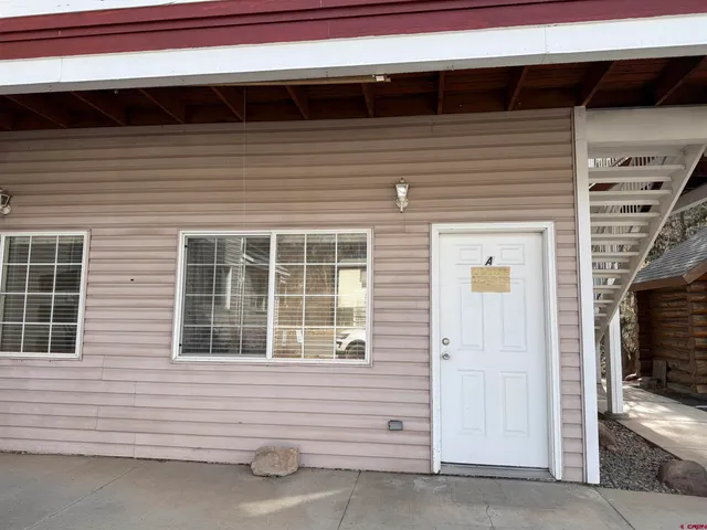 a view of front door