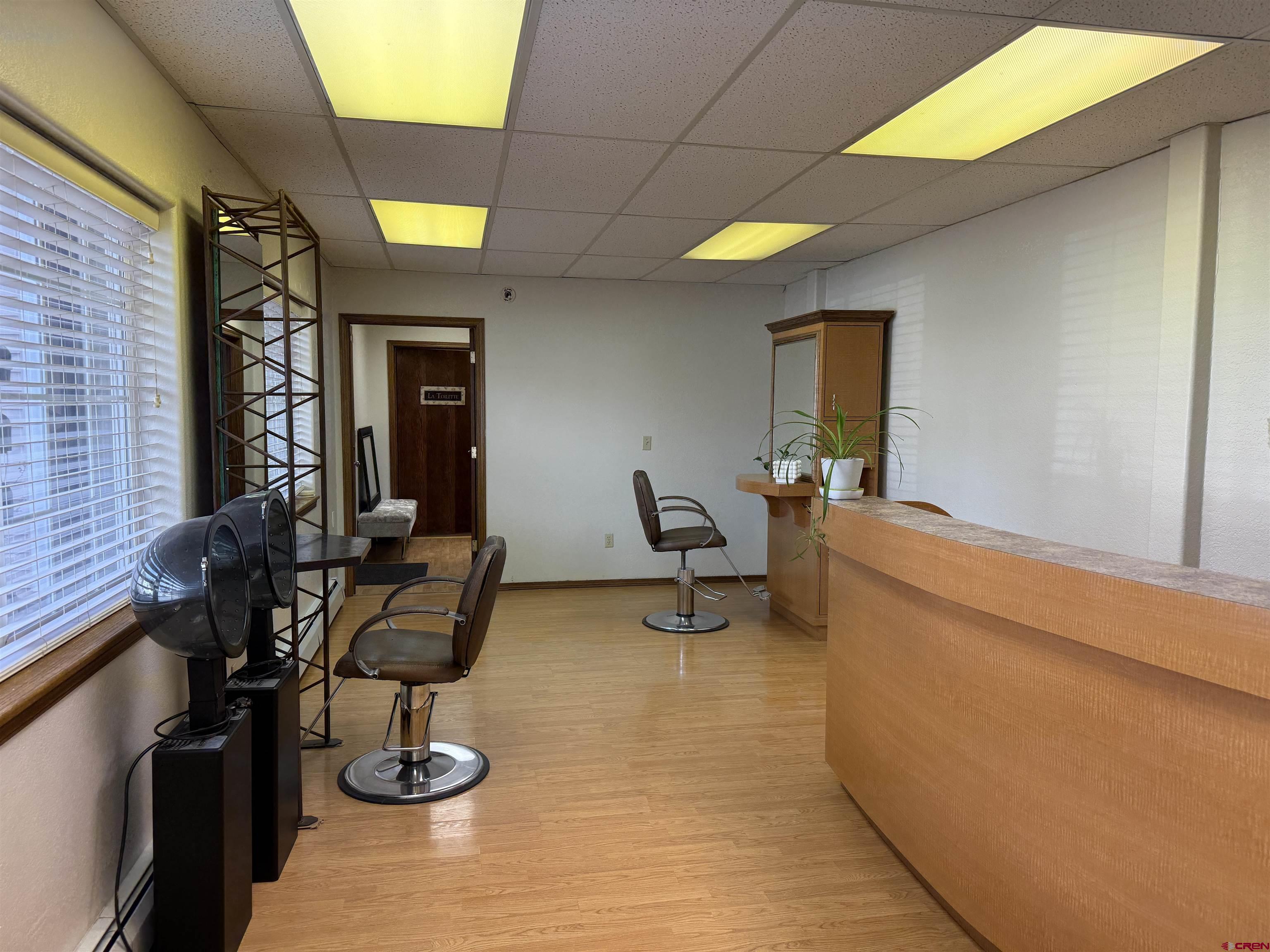 1666 Main Avenue, Unit A Durango, CO 81301 - Photo 5 of 28 a view of a lobby with chair and tables