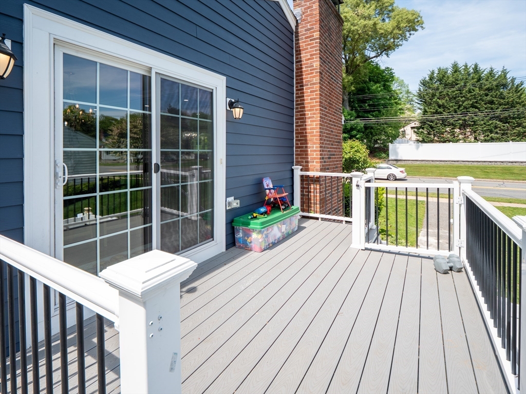 159 Mishawum Road Woburn, MA 01801 - Photo 34 of 41 a view of a wooden deck