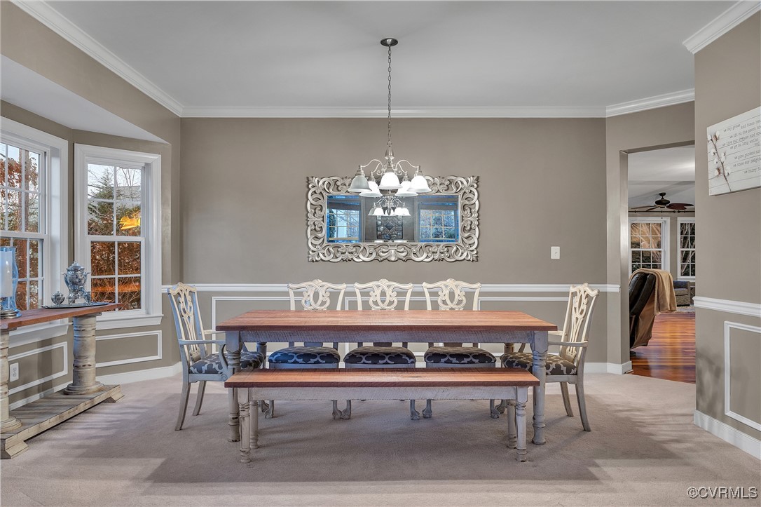 14518 Shipborne Road Midlothian, VA 23112 - Photo 16 of 50 a view of a room with furniture window and wooden floor