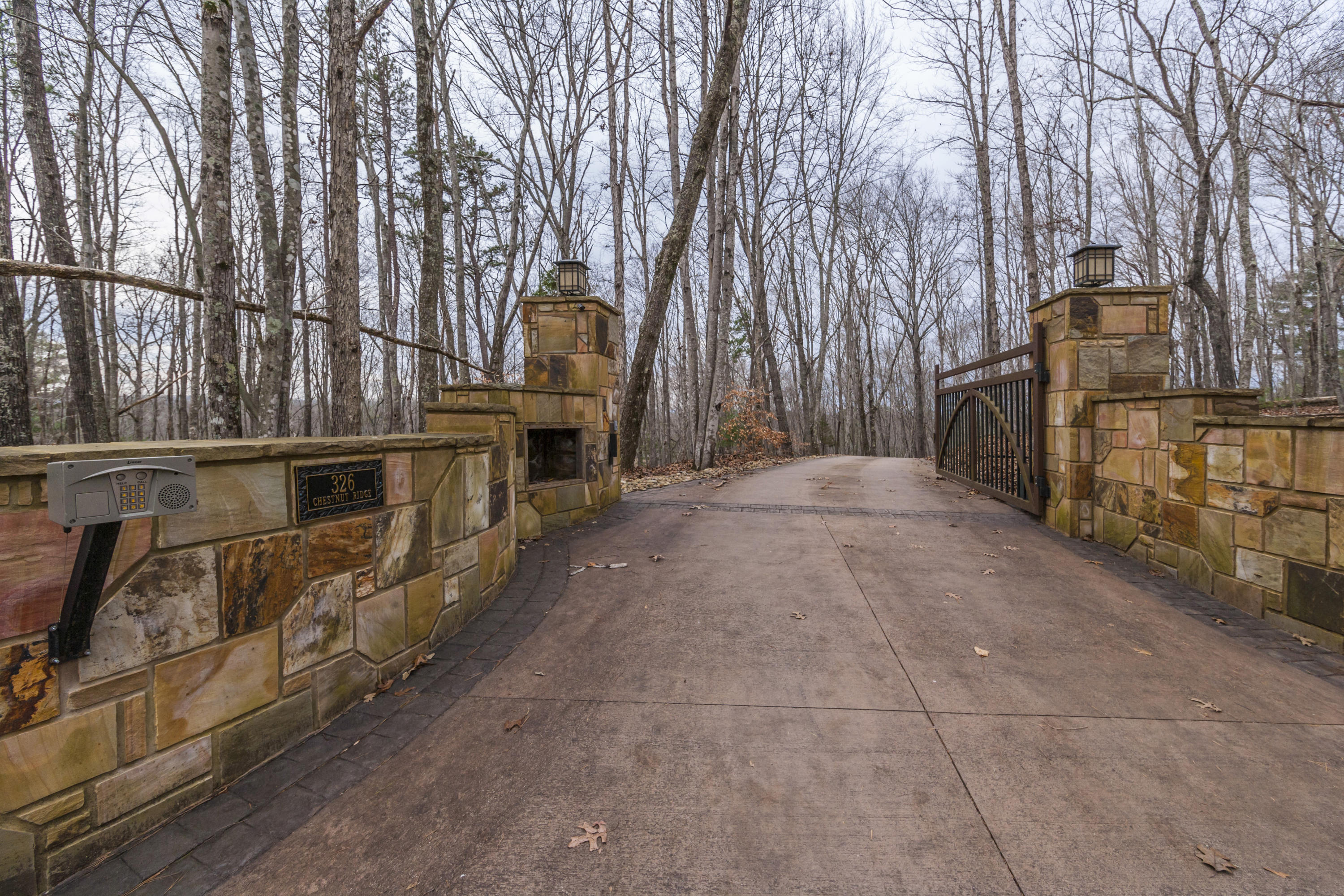 326 Chestnut Ridge Road Kingston, TN 37763 - Photo 2 of 37 Gated Entrance