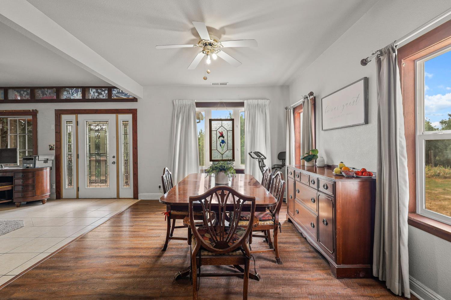 18525 Emerson Road Red Bluff, CA 96080 - Photo 12 of 92 a view of a dining room with furniture and window