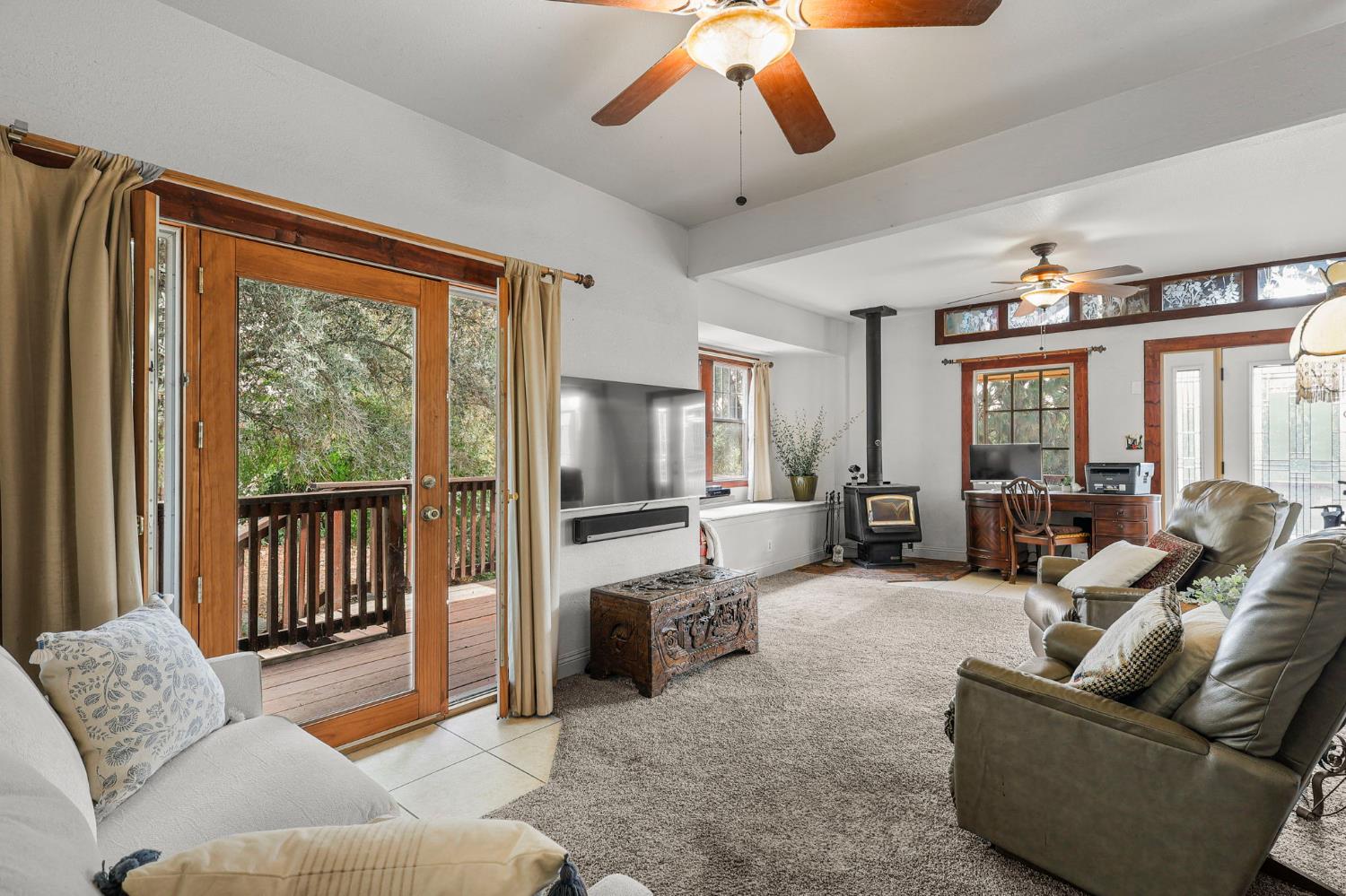 18525 Emerson Road Red Bluff, CA 96080 - Photo 15 of 92 a living room with furniture and a large window