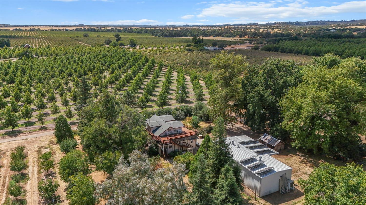 18525 Emerson Road Red Bluff, CA 96080 - Photo 42 of 92 an aerial view of residential houses with outdoor space and river