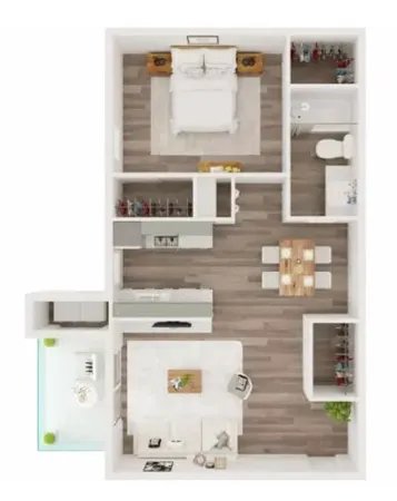 $856 | 4600 West Pioneer Drive, Unit 216, Irving, TX 75061