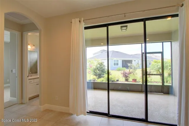 a view of an entryway