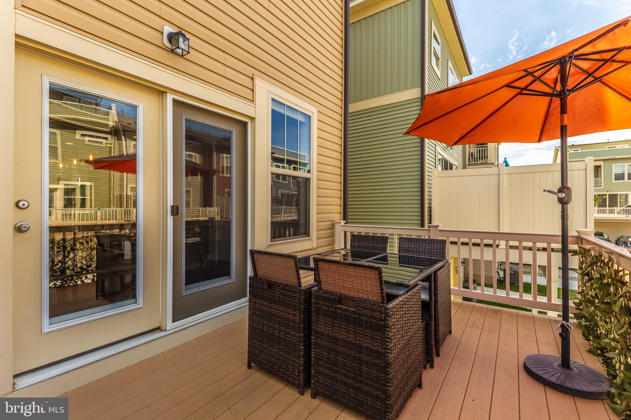 3239 Stone Barn Drive Frederick, MD 21704 - Photo 20 of 79 Composite Deck Off Kitchen
