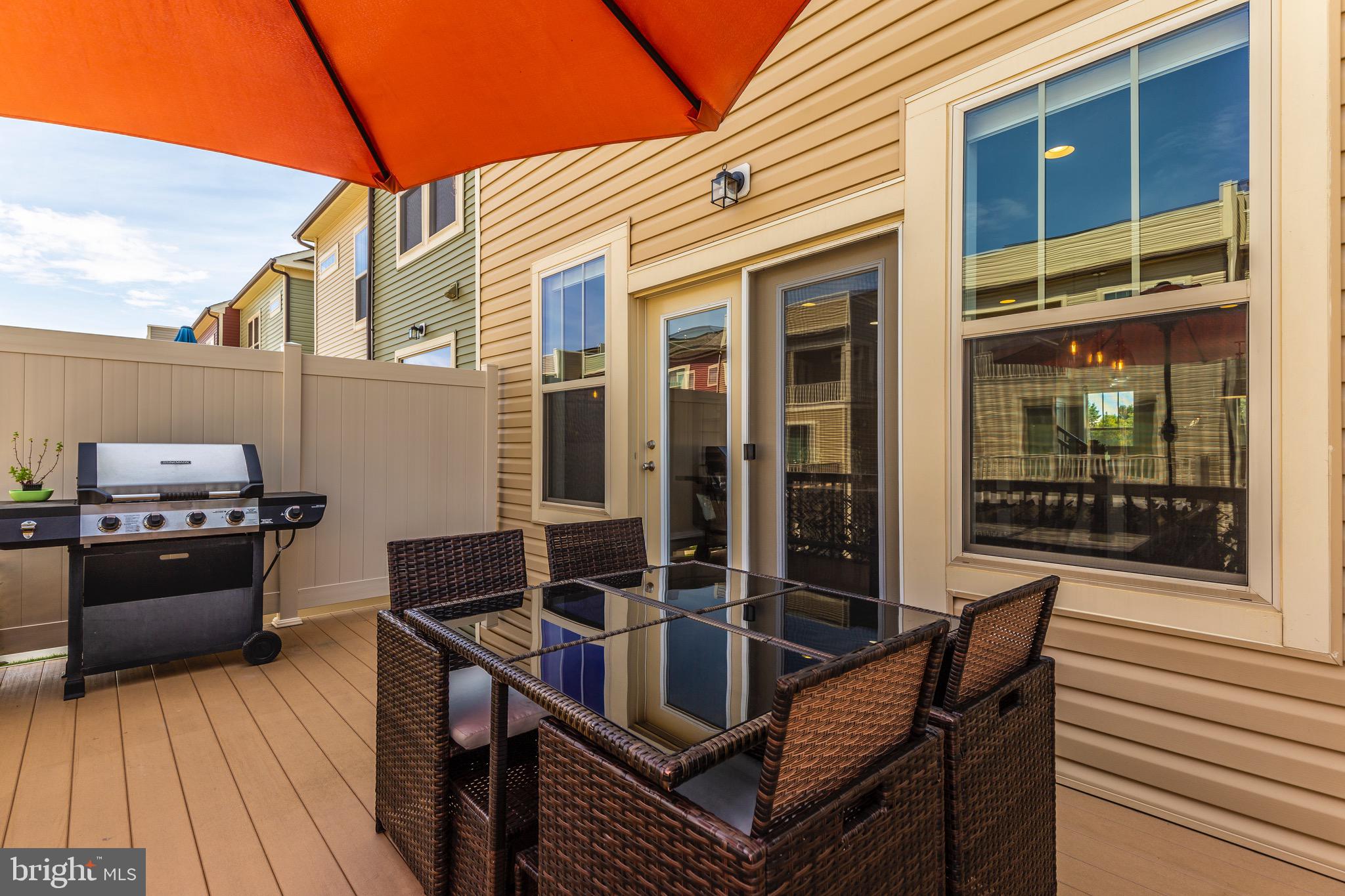 3239 Stone Barn Drive Frederick, MD 21704 - Photo 21 of 79 Composite Deck Off Kitchen