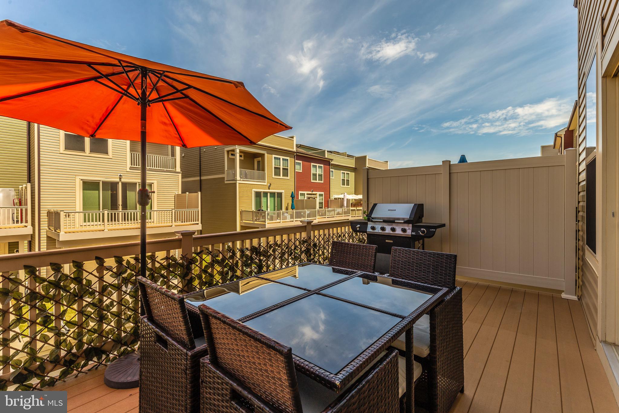 3239 Stone Barn Drive Frederick, MD 21704 - Photo 22 of 79 Composite Deck Off Kitchen