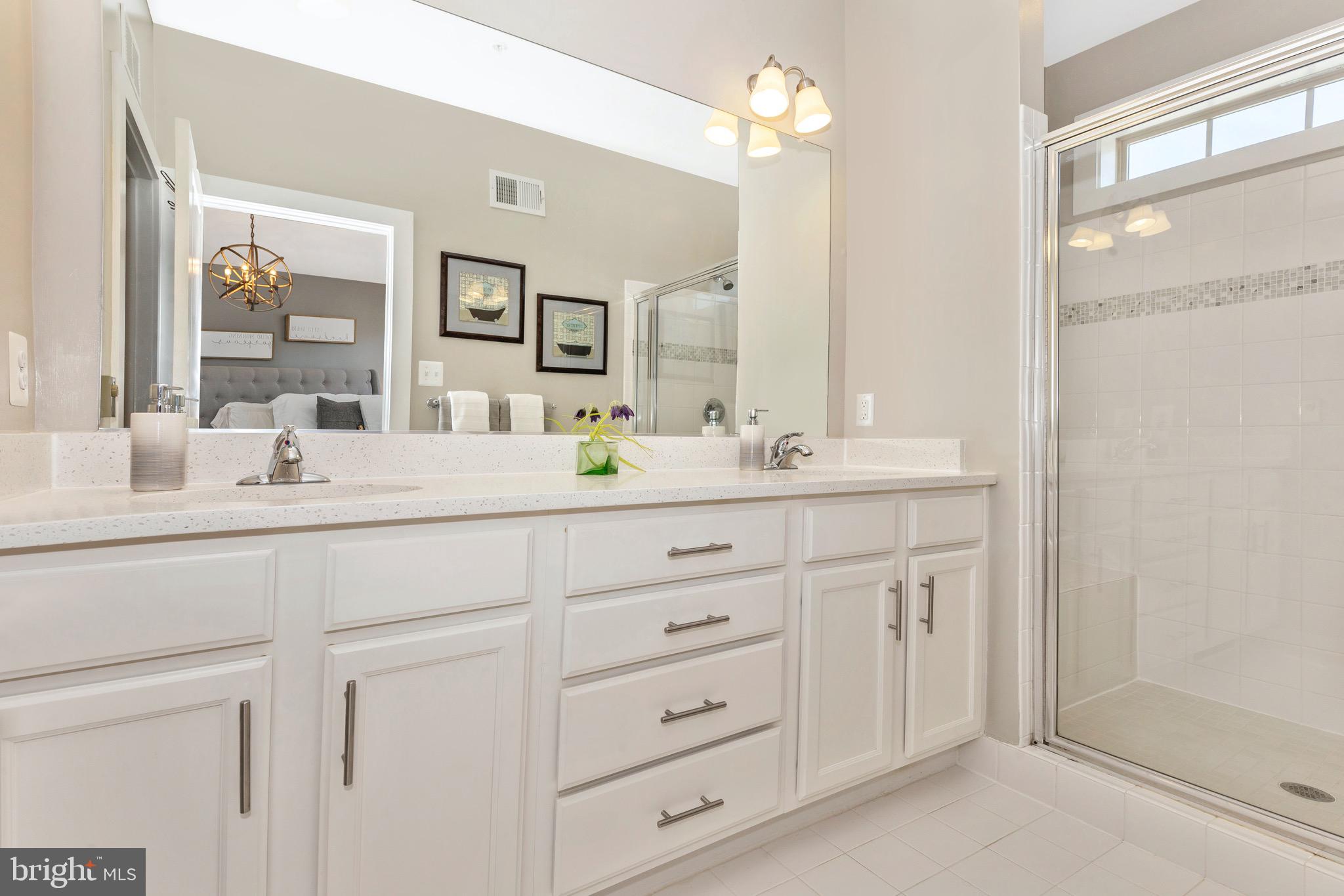 3239 Stone Barn Drive Frederick, MD 21704 - Photo 31 of 79 En Suite Master Bathroom with Quartz Vanity