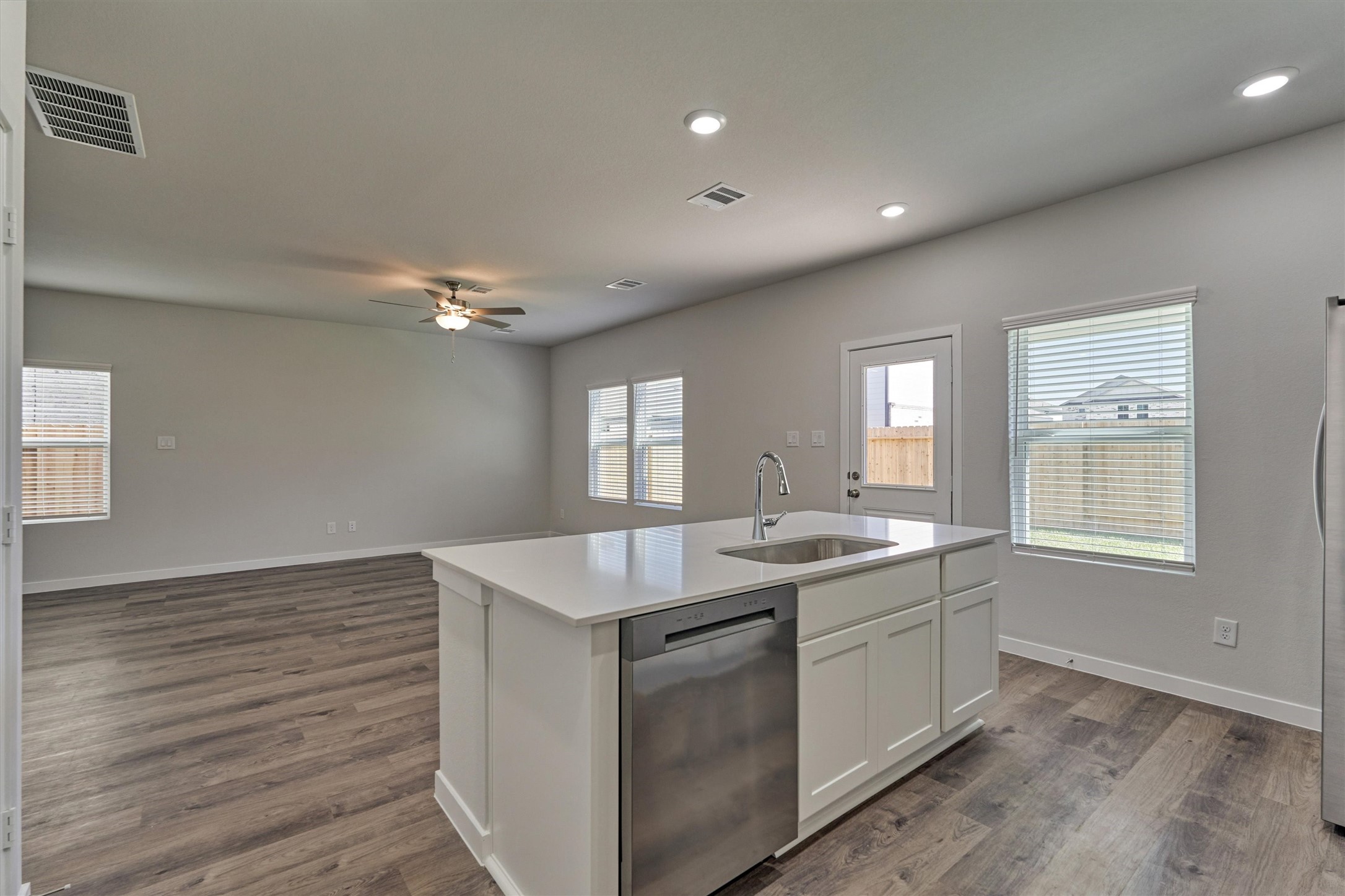 294 Brazen Forest Trail Magnolia, TX 77354 - Photo 17 of 37 a view of a kitchen counter top space and sink