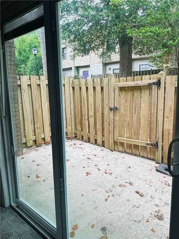 6434 Woodstone Way Morrow, GA 30260 - Photo 13 of 14 a view of a backyard of the house