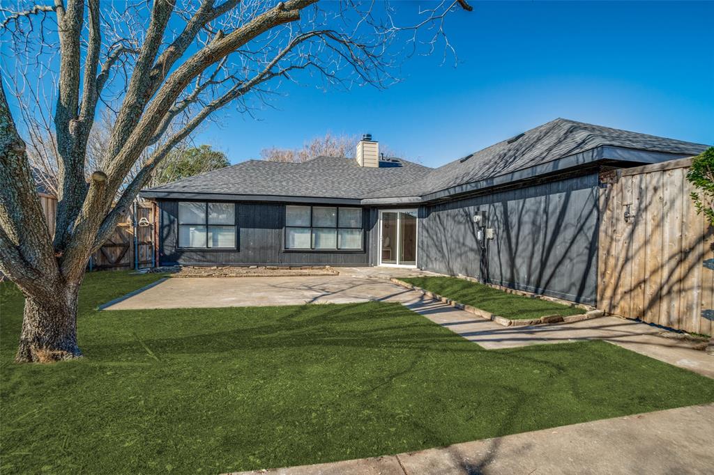 509 Rose Drive Allen, TX 75002 - Photo 24 of 25 a view of a house with a backyard