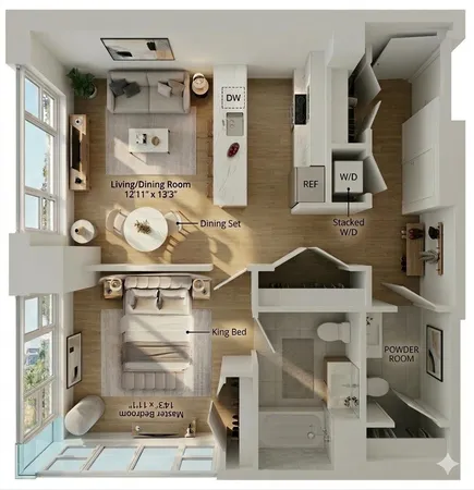 $875,000 | 75 Park Lane South, Unit 201, Jersey City, NJ 07310
