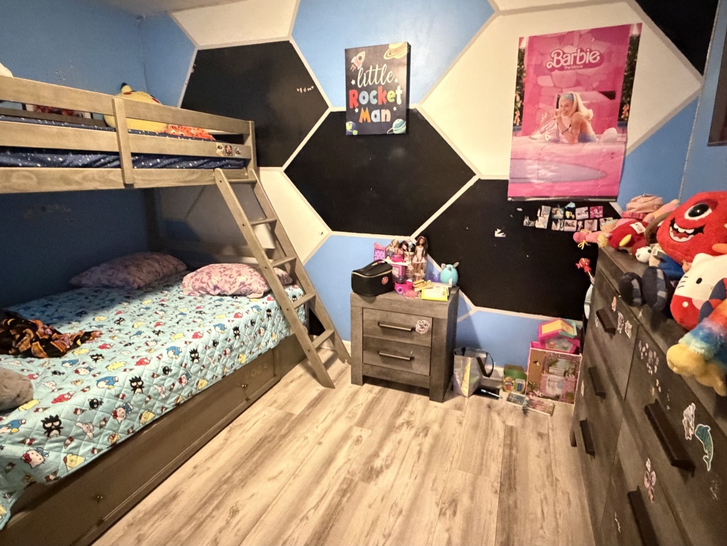 709 Hudson Avenue Romeoville, IL 60446 - Photo 14 of 16 a bedroom with a bed and a dresser